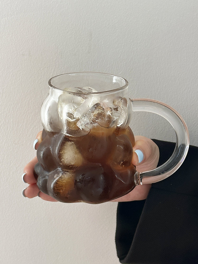 Bubble Glass Coffee Cup