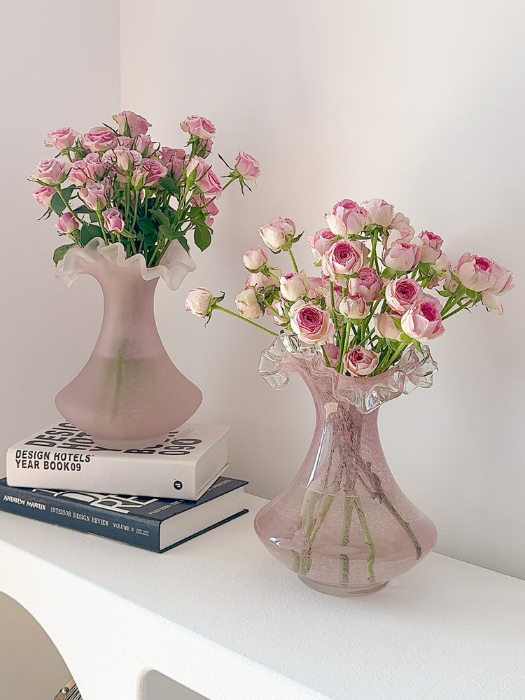 Mermaid Bloom Glass Vase