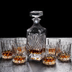 Crystal glass Whiskey glass 6 pcs 