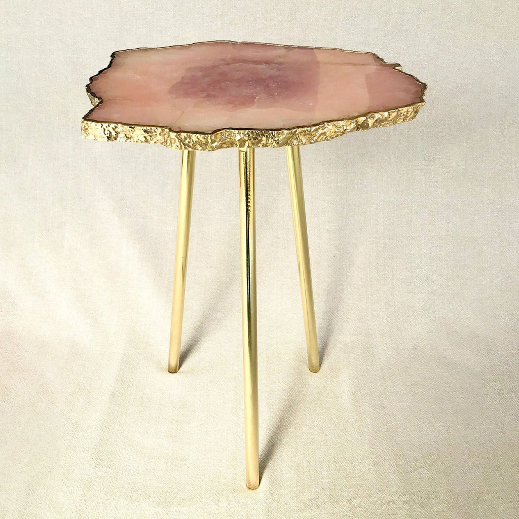 Rose Quartz Luxe Pedestal