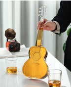 Guitar decanter set with high borosilicate glass 