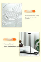 Guitar decanter set with high borosilicate glass 