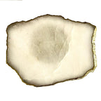 White Agate Luxe Accent Table