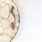 White Agate Luxe Serving Tray