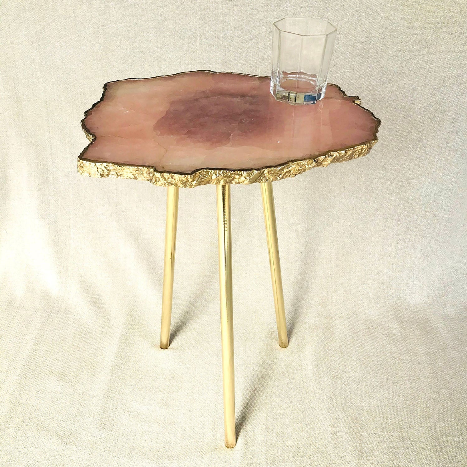 Rose Quartz Luxe Pedestal