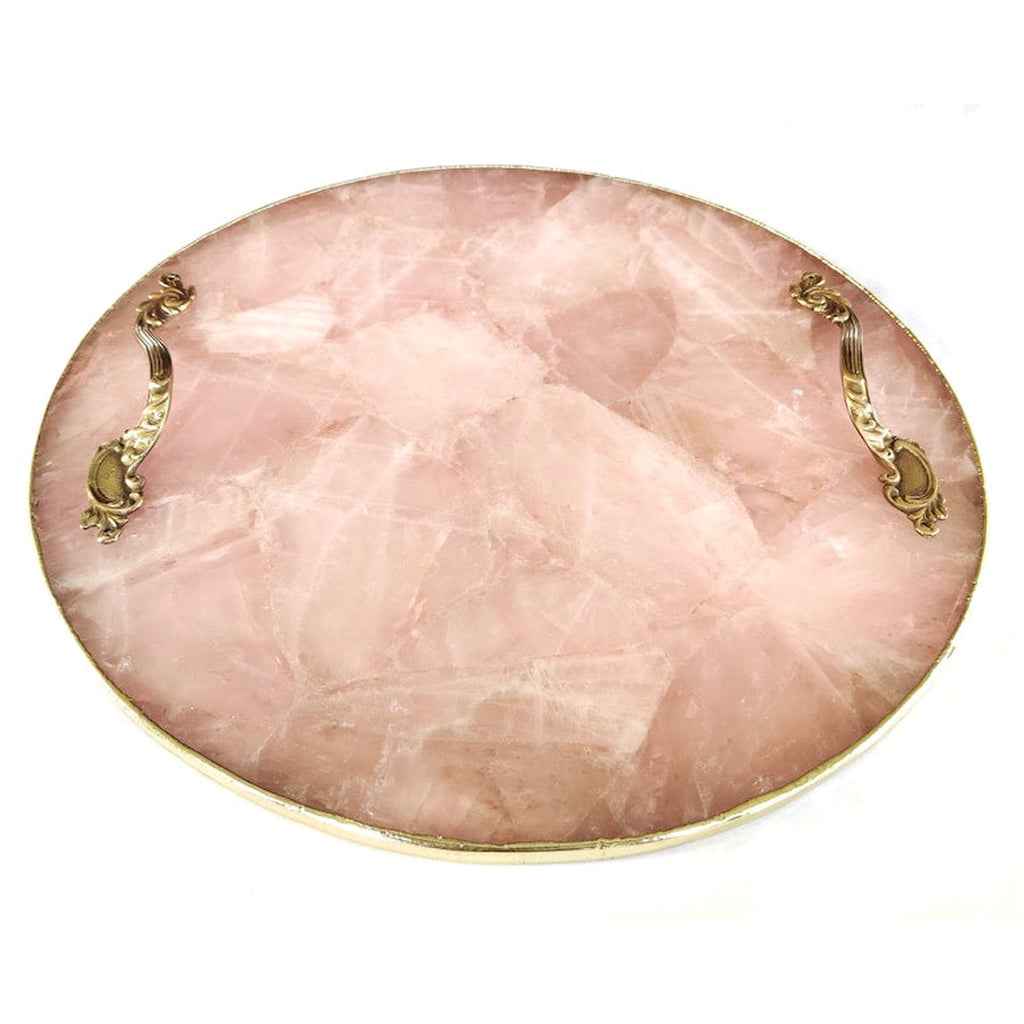 Rose Quartz Luxe Serving Tray