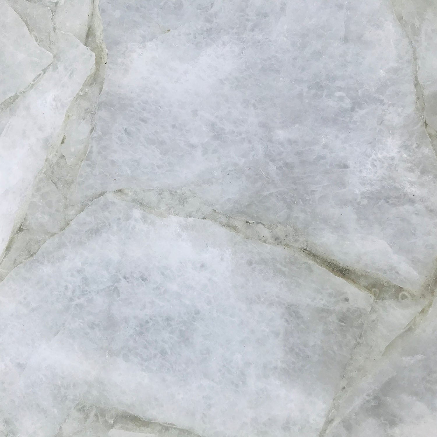 White Agate Luxe Side Table