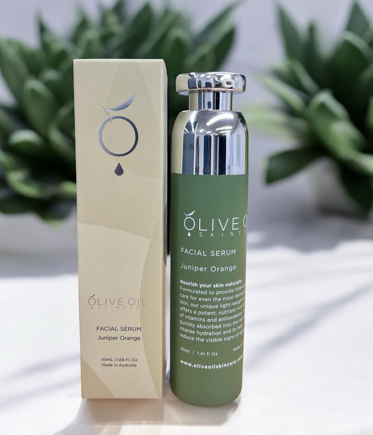 Olive Radiance Facial Serum,  50ml