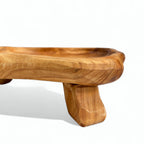 Cleo på Fot – Rustik Träbräda