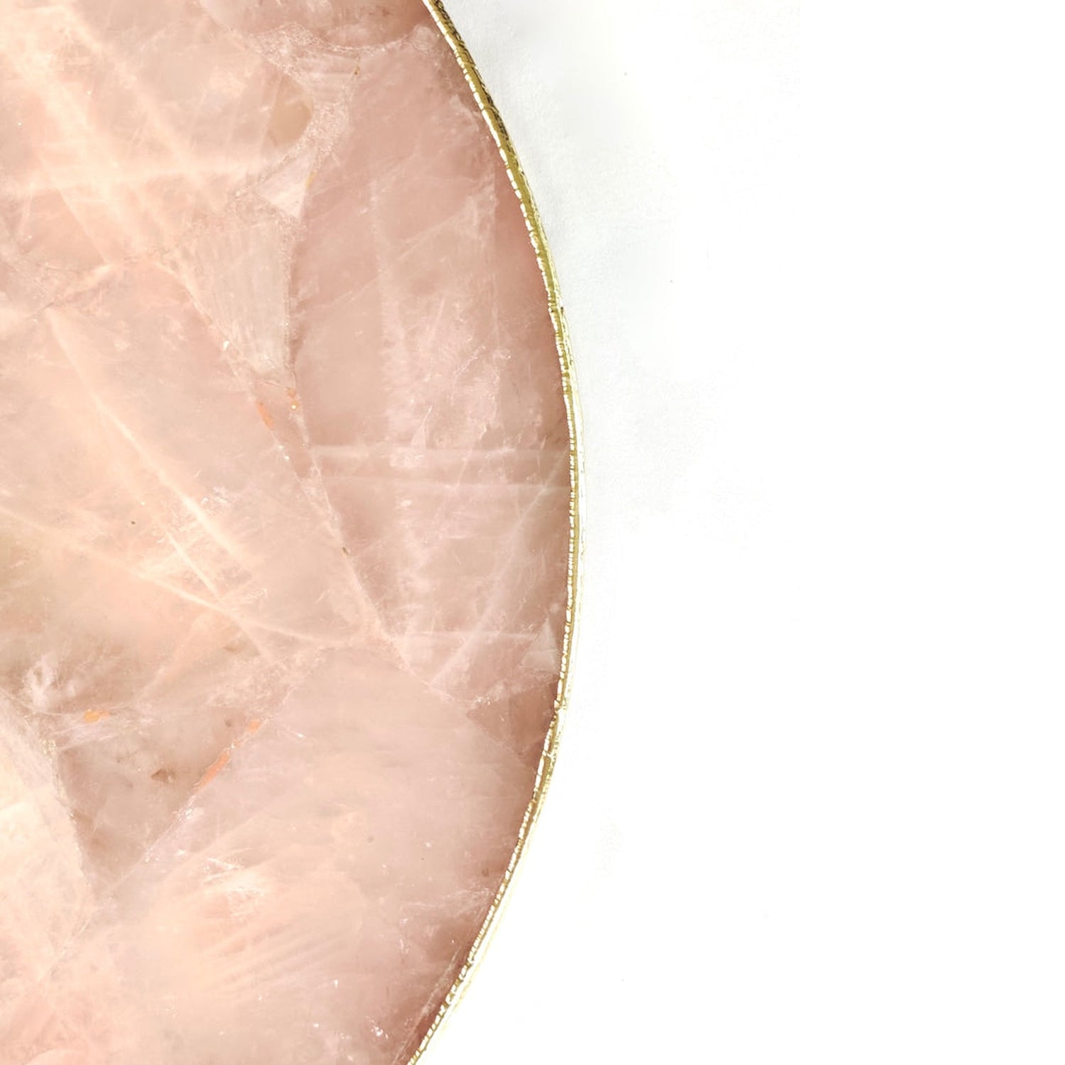 Rose Quartz Luxe Serving Tray