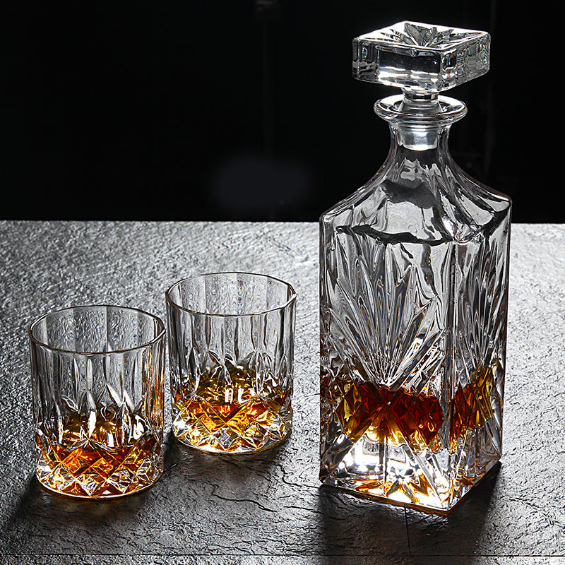 Crystal glass Whiskey glass 6 pcs 