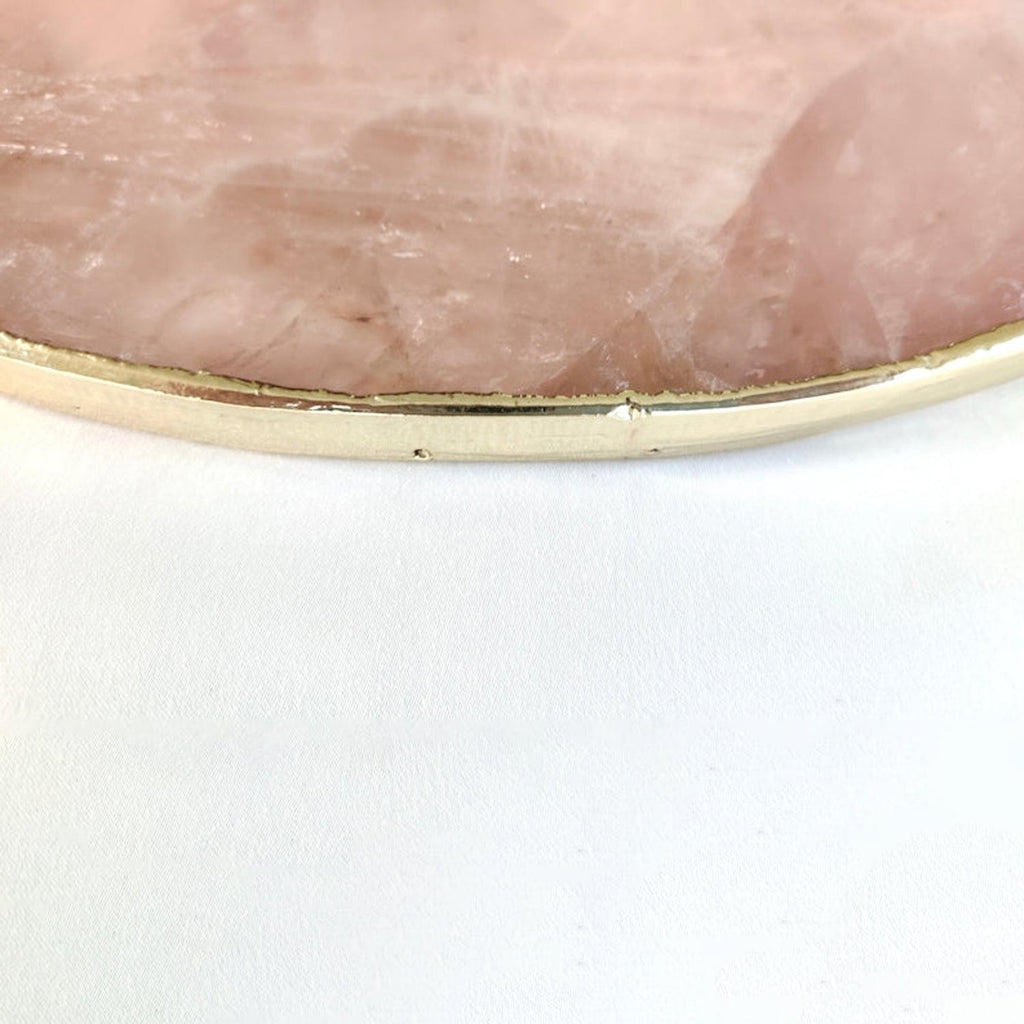 Rose Quartz Luxe Serving Tray