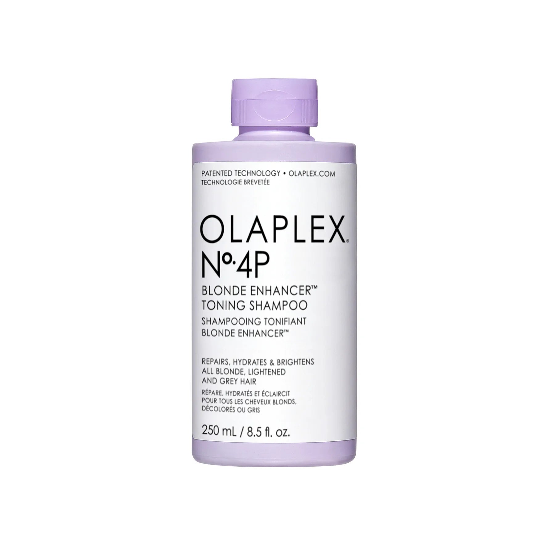 Olaplex No.4P Blonde Enhancer Toning Shampoo – Sulfatfritt & Tonande Schampo för Blondiner