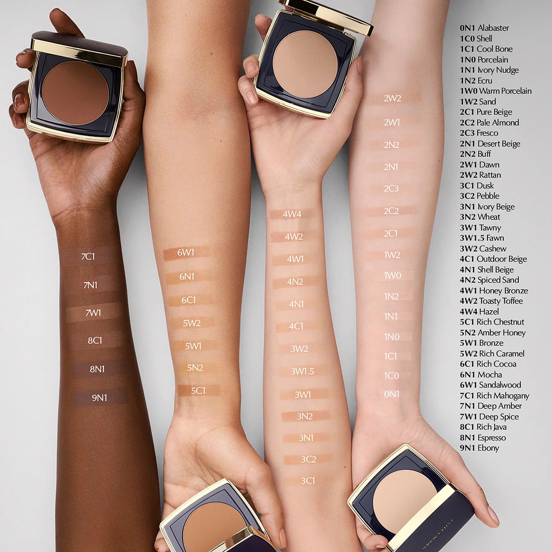 Estée Lauder Double Wear Stay-in-Place Matte Powder Foundation SPF 10 – 42W2 Rattan