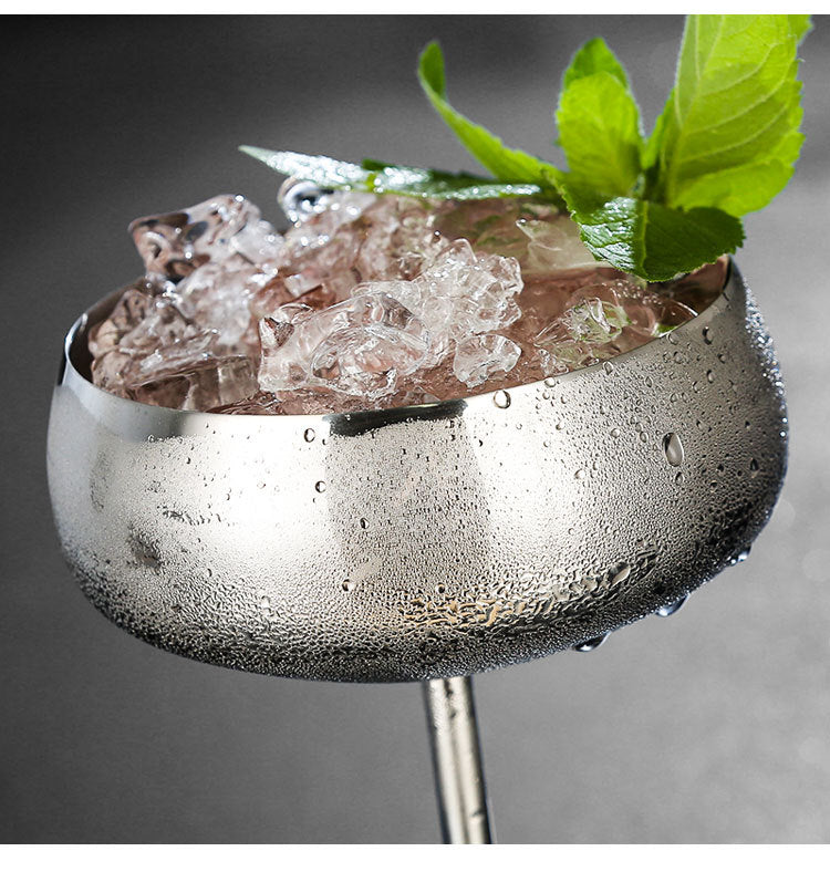 Cocktailglas i metall