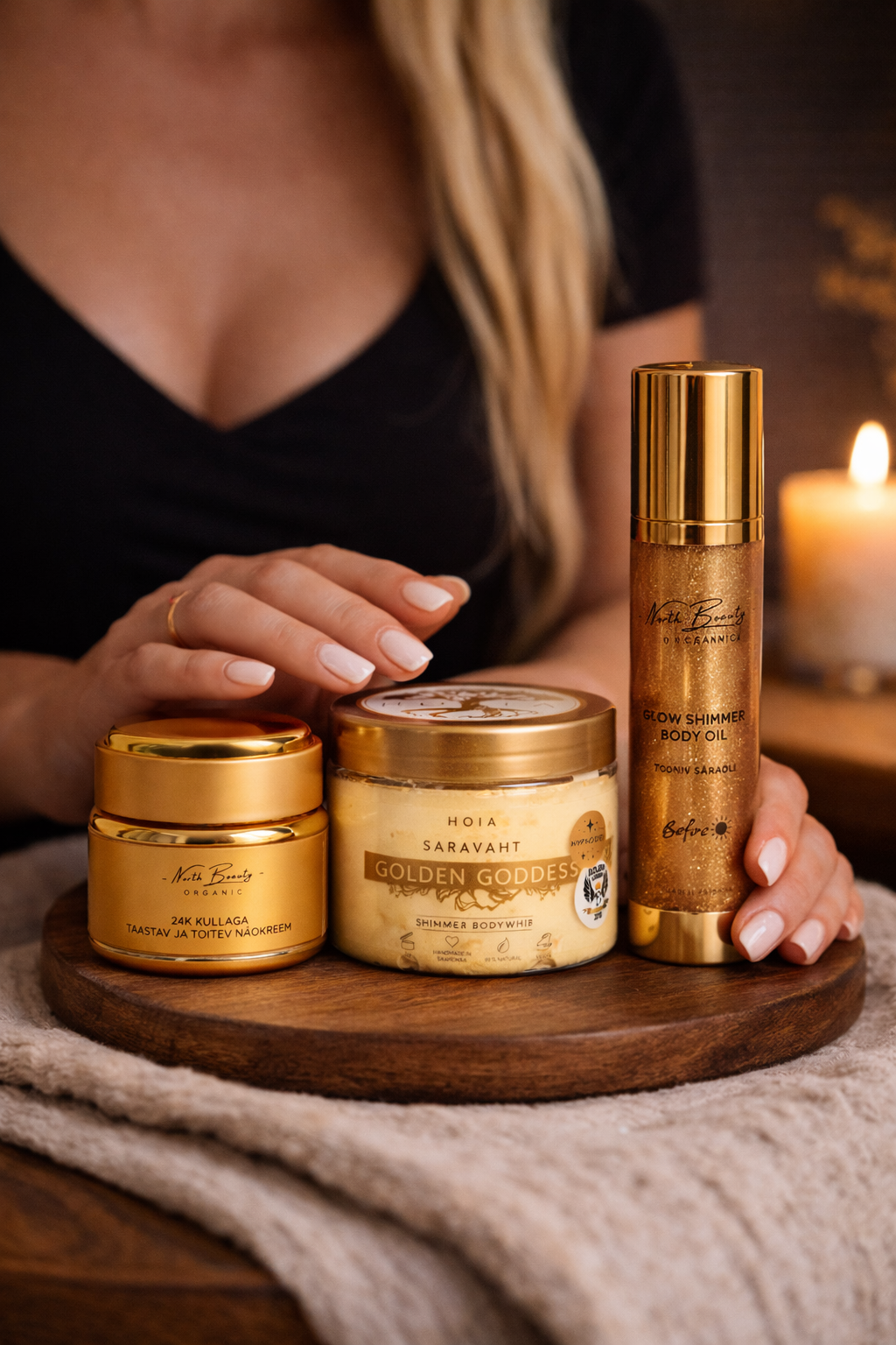 Ladyroom Golden godess Ritual  - Glow & energi – på 5 minuter om dagen.