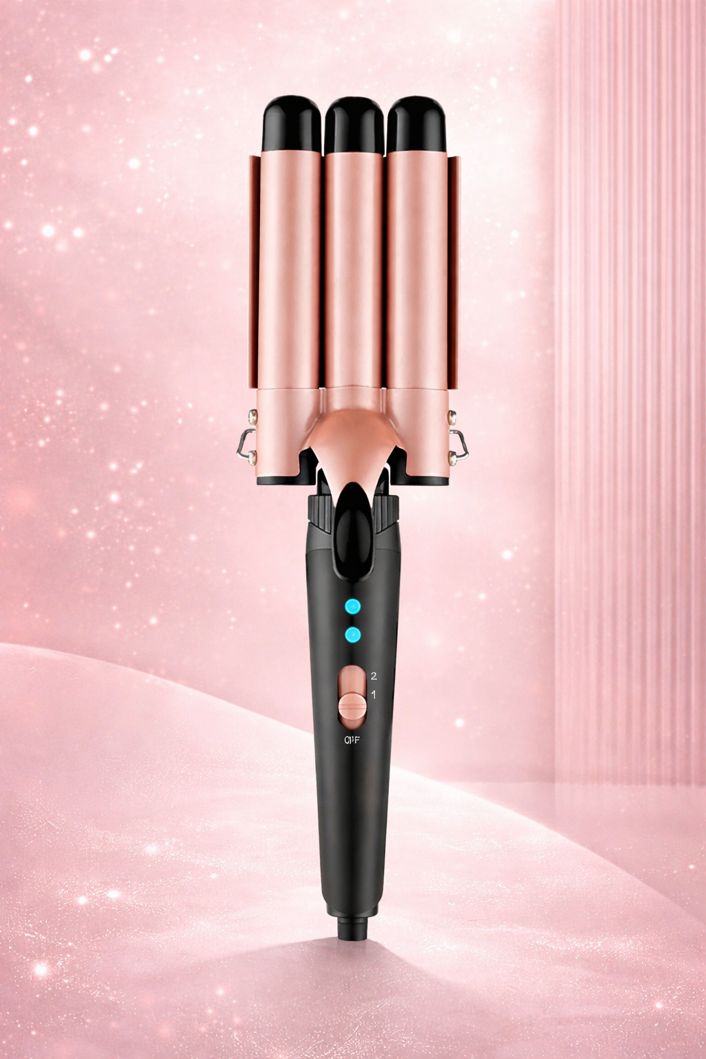 Ladyroom Wave Atelier™ – 5-i-1 Professional Curling & Waver Set