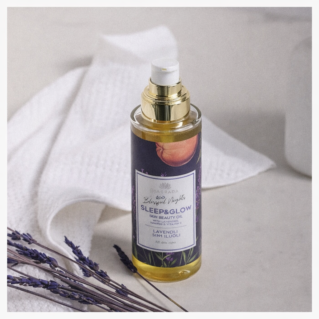 Lavendel Kroppsolja med Vitamin E – 100 ml