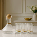 Marco Glas Hög- Set med 6 glas och karaf