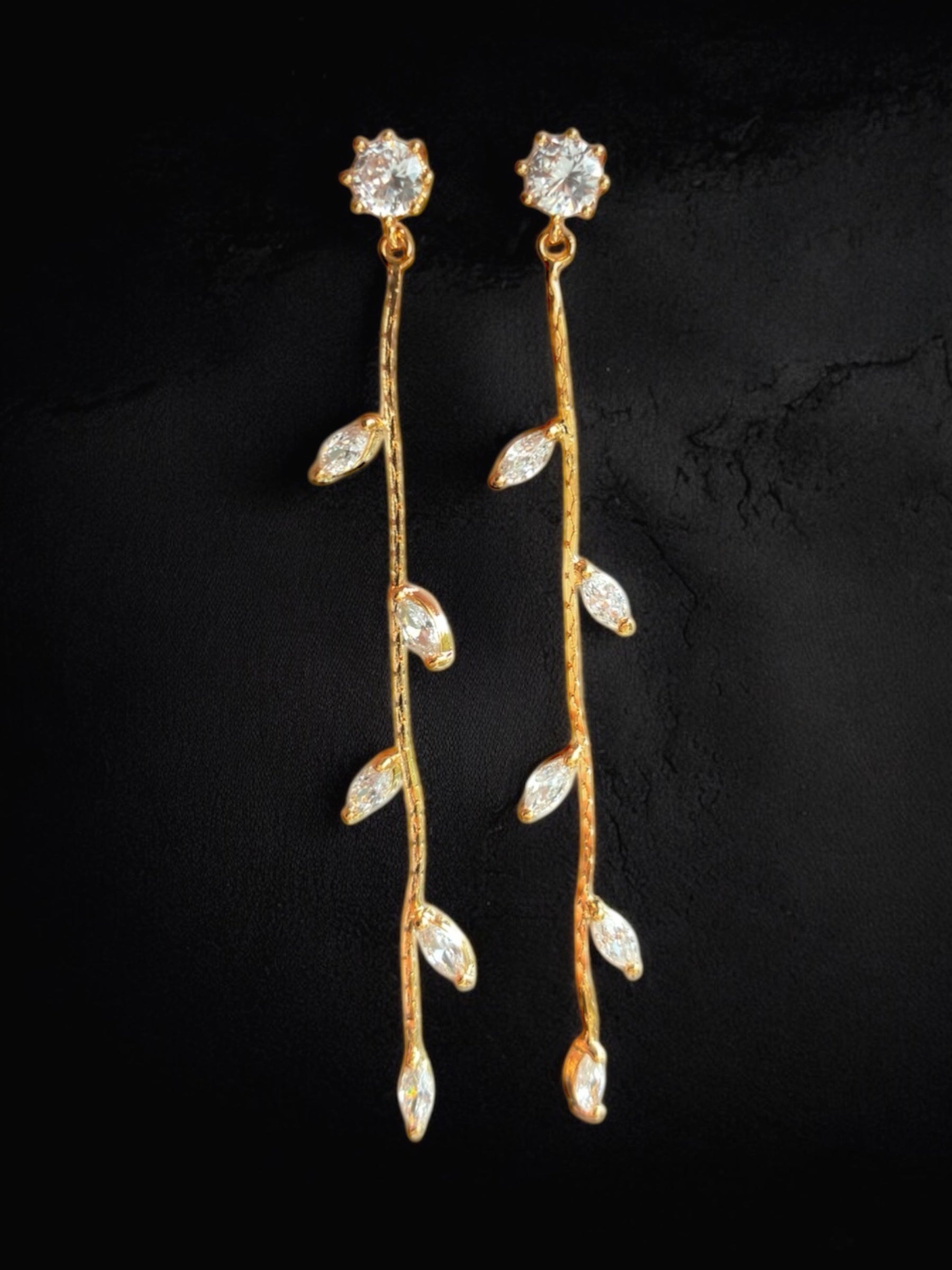 Örhänge Alice leaf