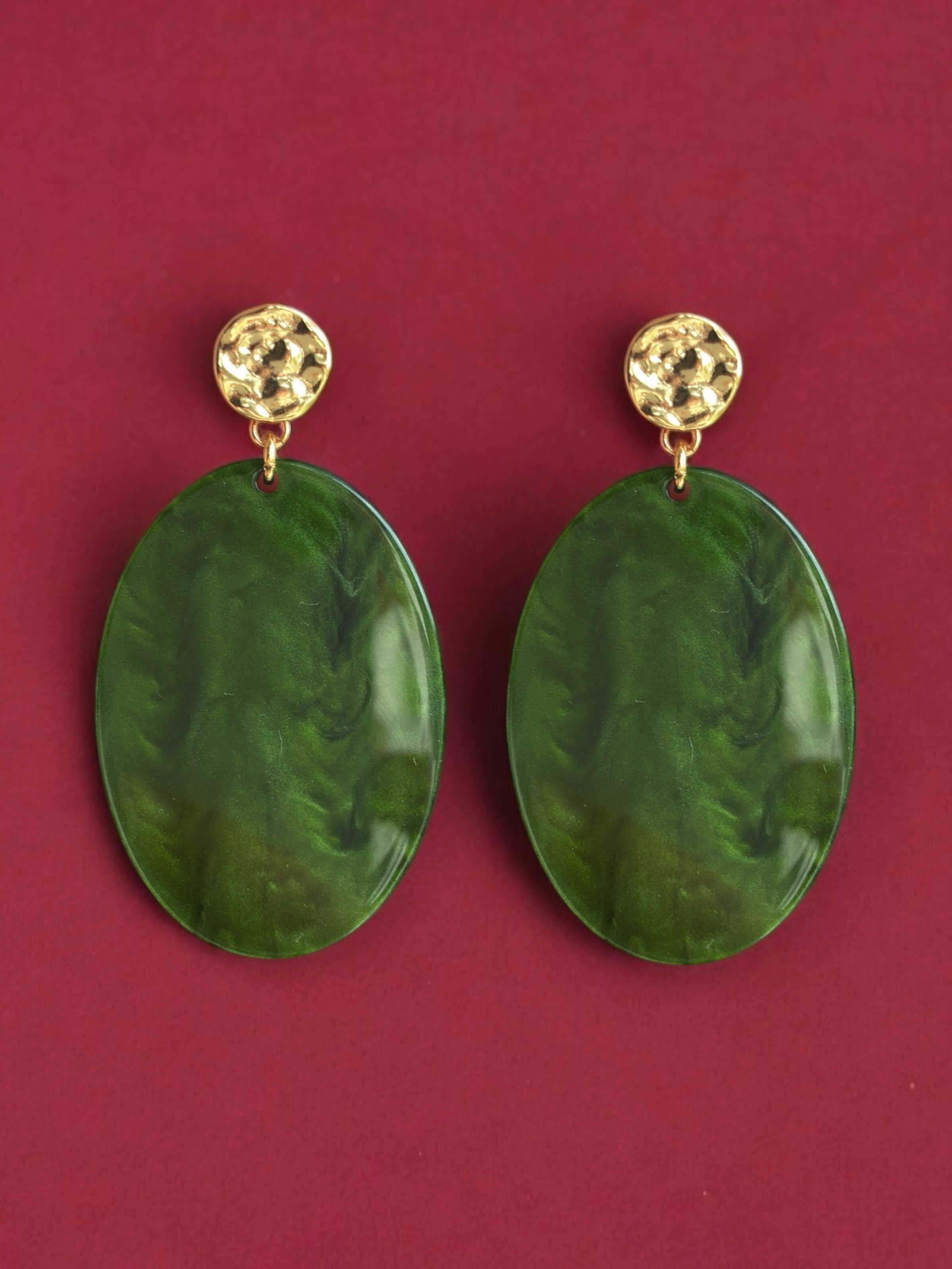 Örhänge Sienna green