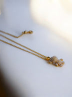 Halsband Teddy gold 