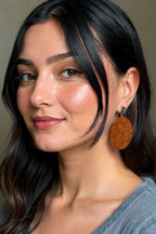 Örhänge - Sienna tortoise