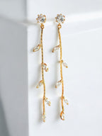 Örhänge Alice leaf