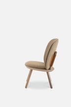 Naïve Low Chair – Svart Massiv Ask