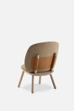 Naïve Low Chair – Svart Massiv Ask