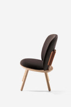 Naïve Low Chair – Svart Massiv Ask