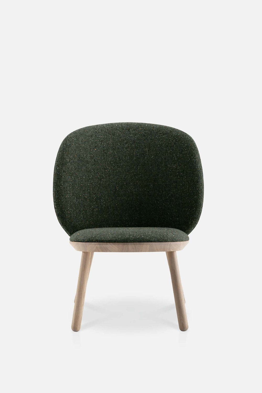 Naïve Low Chair – Svart Massiv Ask