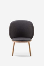 Naïve Low Chair – Svart Massiv Ask