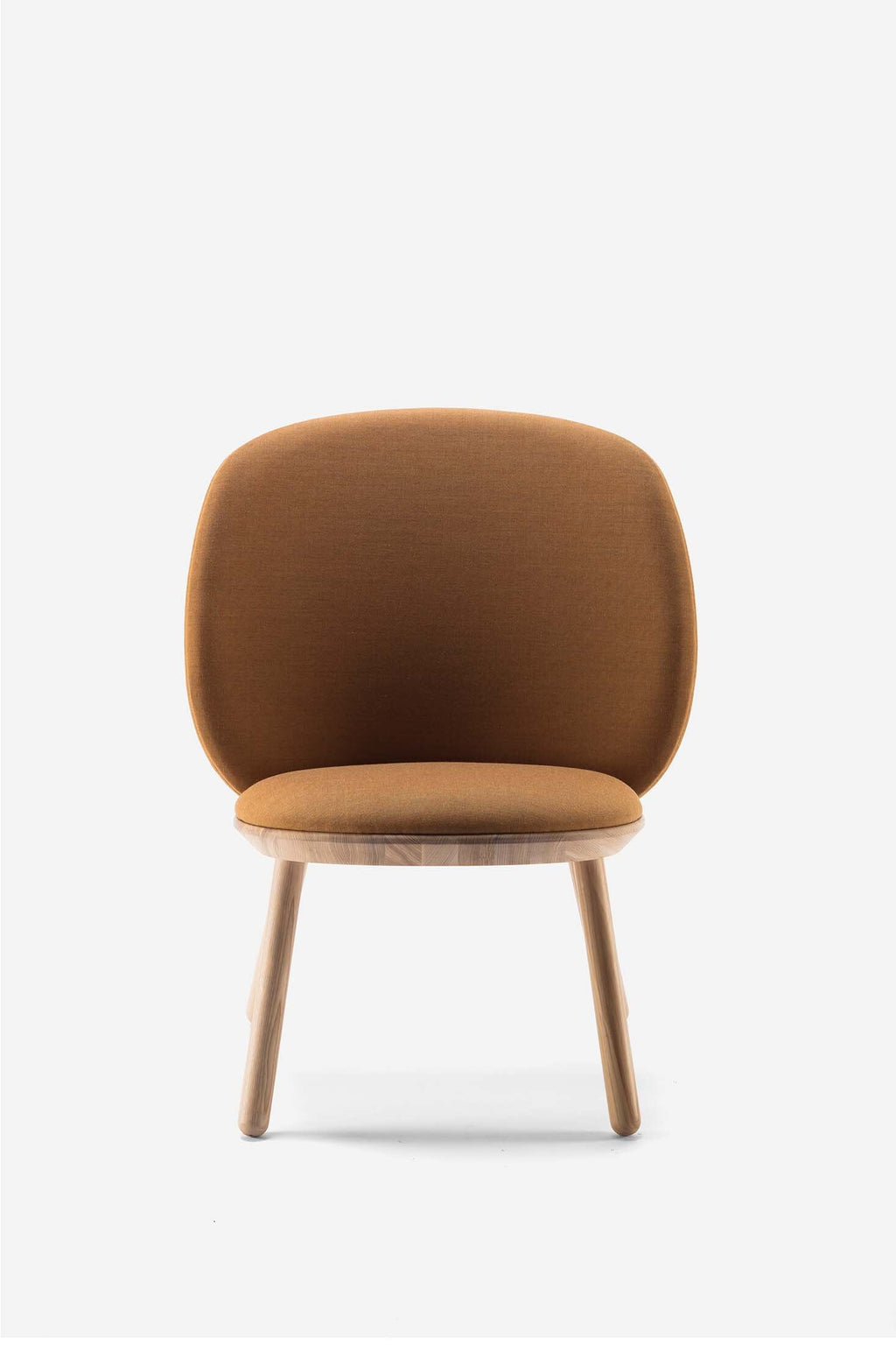 Naïve Low Chair – Svart Massiv Ask