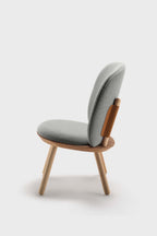 Naïve Low Chair – Svart Massiv Ask
