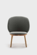 Naïve Low Chair – Svart Massiv Ask