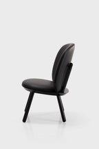 Naïve Low Chair – Svart Massiv Ask