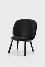 Naïve Low Chair – Svart Massiv Ask