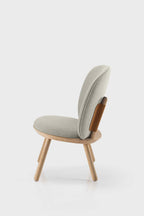 Naïve Low Chair – Svart Massiv Ask