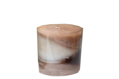 Doftljus - Vanilla Swirl Ombre Pillar Candle Liten