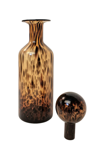  Leopard Design glasburk eller flaska 52cm