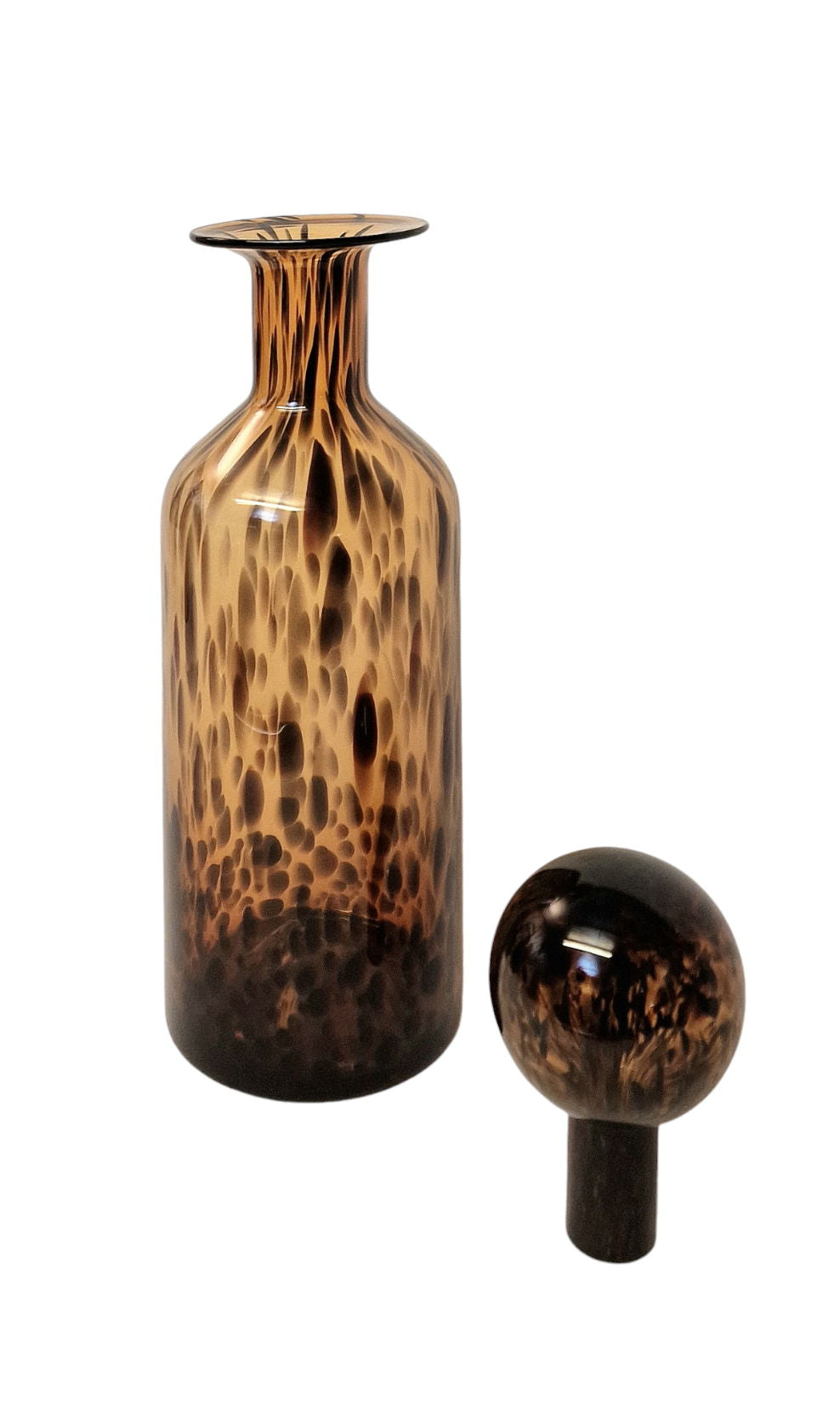  Leopard Design glasburk eller flaska 52cm