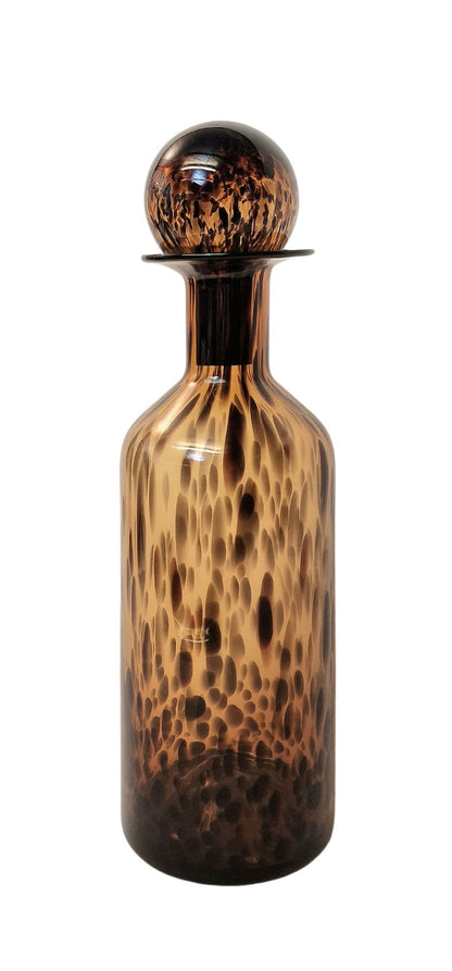  Leopard Design glasburk eller flaska 52cm