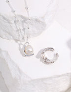 Round Freshwater Baroque Pearl Necklace-3