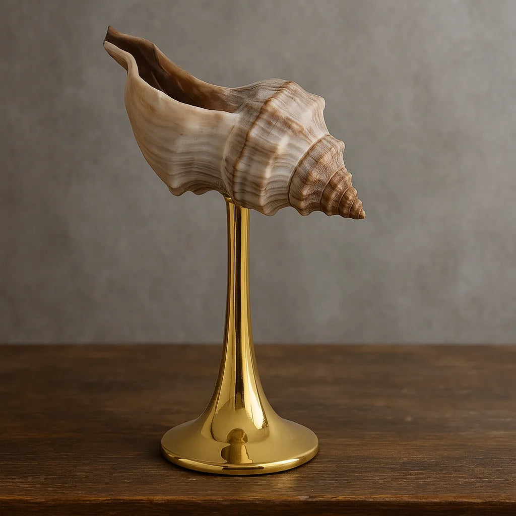 Ocean Conch Wine Glass