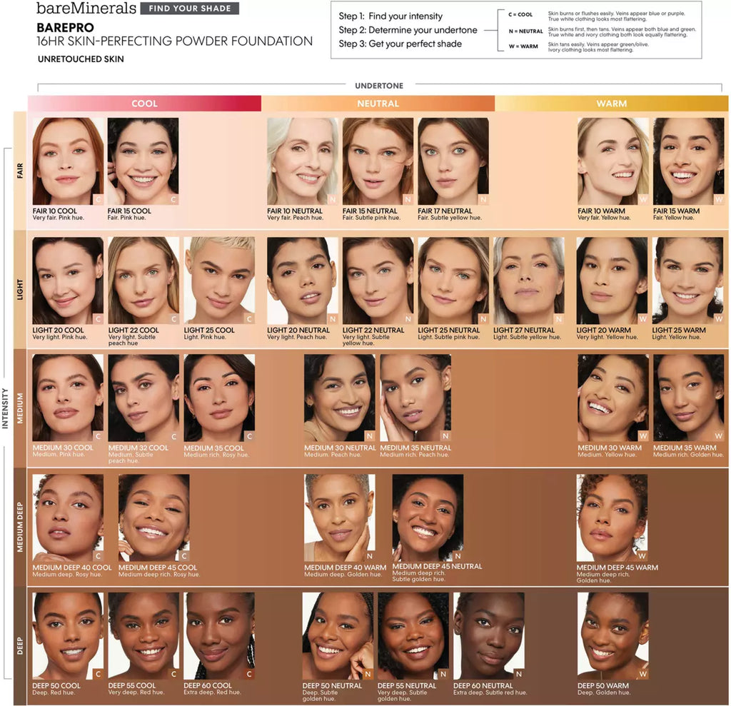 BareMinerals BarePro 16H Skin-Perfecting Powder Foundation 8g