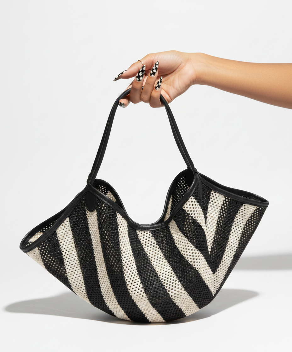 Untamed Woven Stripe Bag