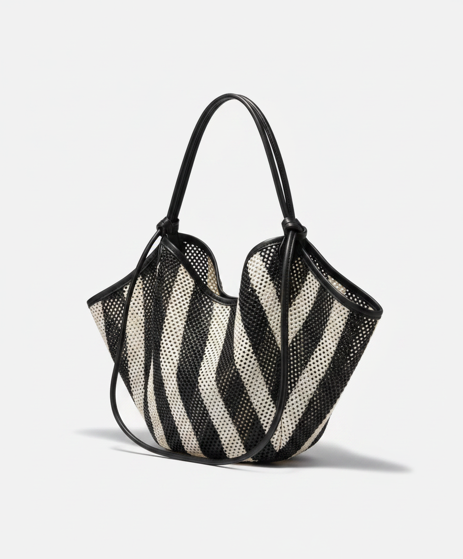 Untamed Woven Stripe Bag