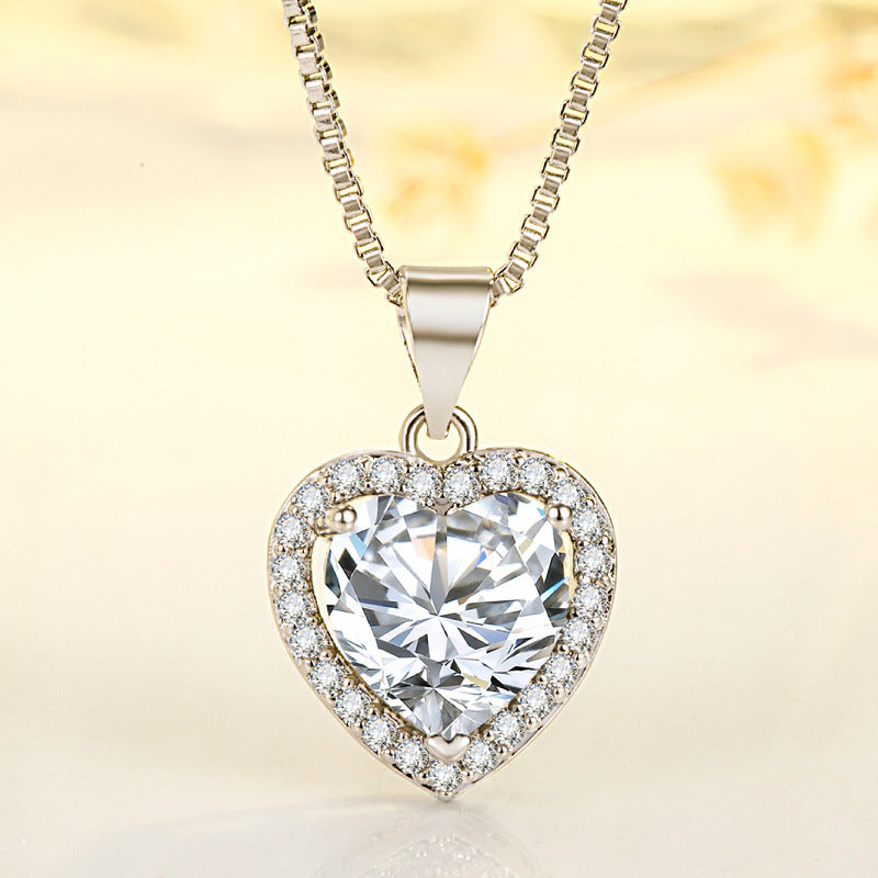 Halsband  Diamant hjärta