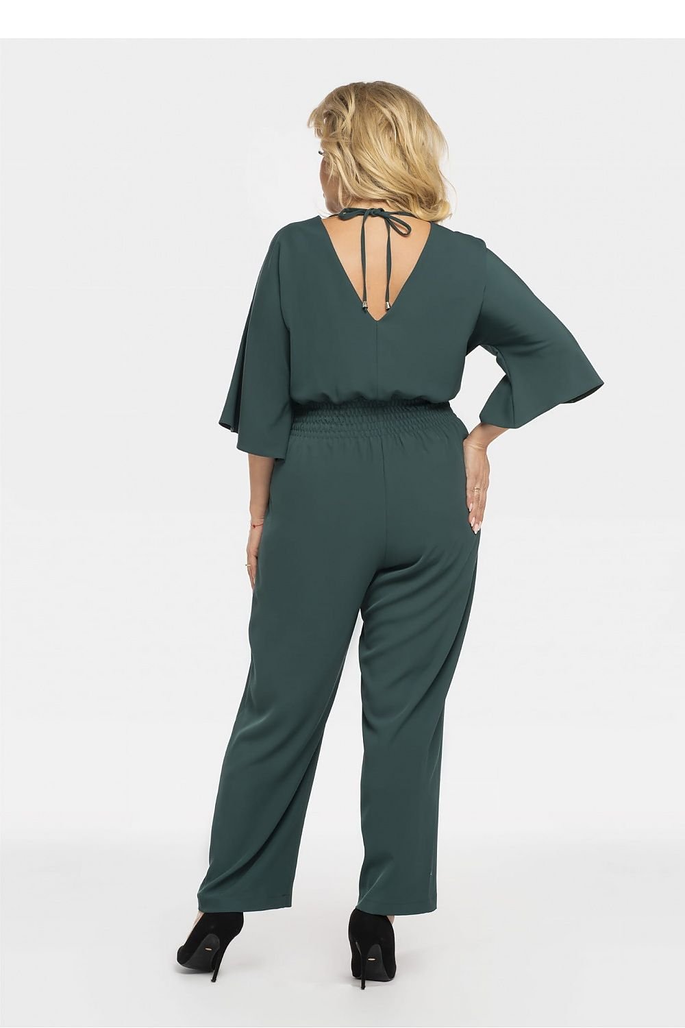 Plussize Byxdress Grön